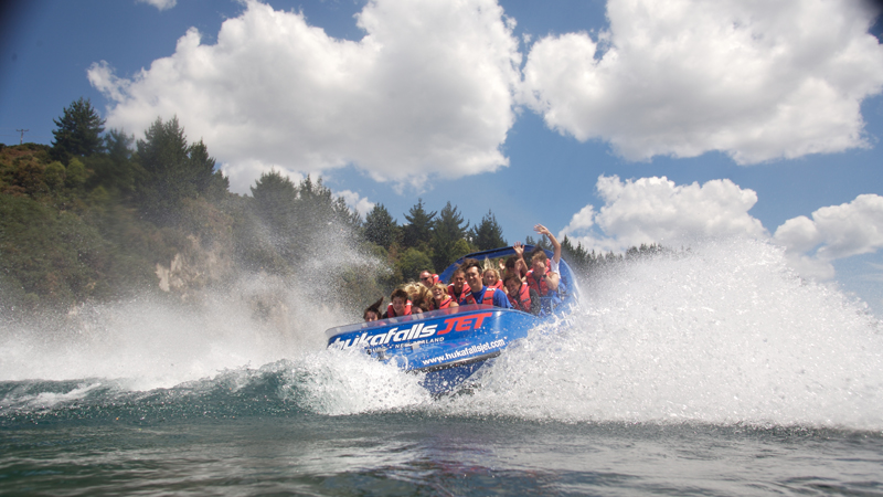 Experience the sheer power of the incredible Hukafalls, New Zealand’s most visited natural attraction.
